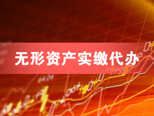 那曲无形资产实缴资本代办